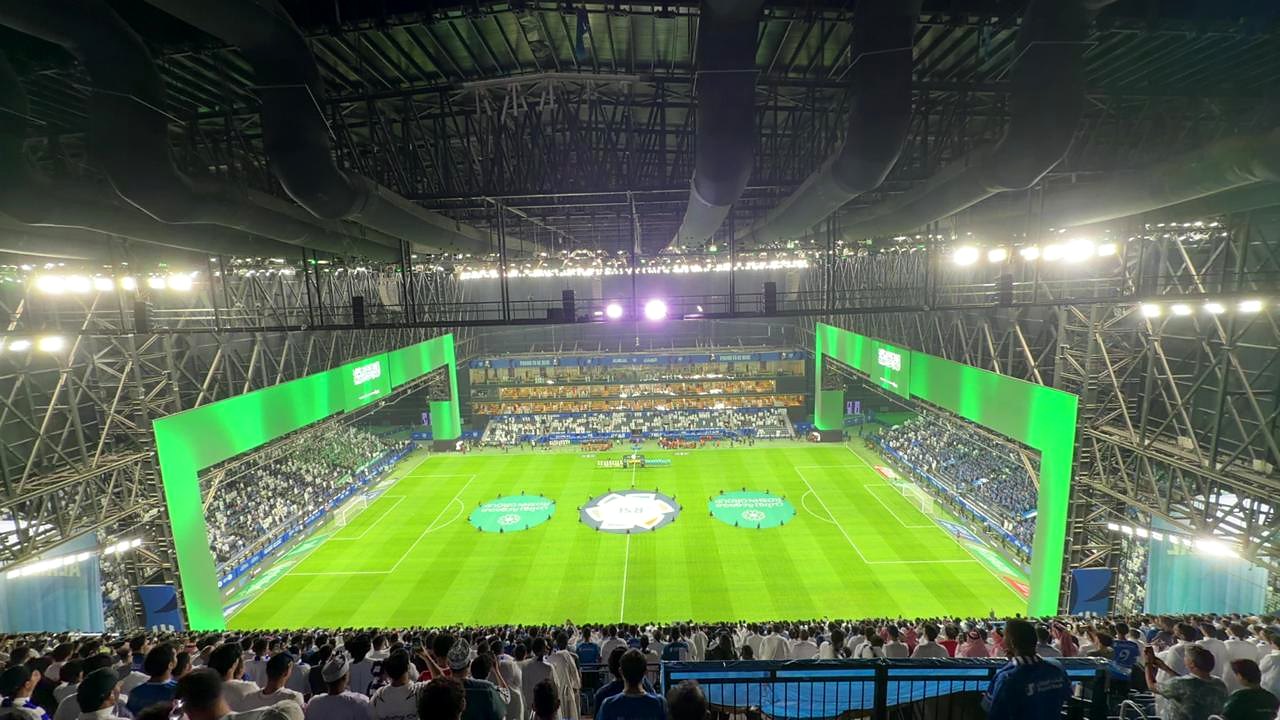 ملعب المملكة أرينا في الرياض خلال مباراة للهلال